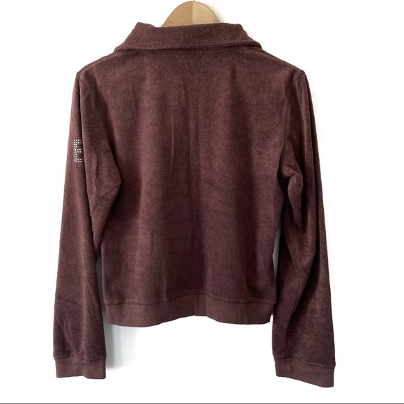 Brown Terrycloth BCBG Sweatsuit - Picture 2 of 7